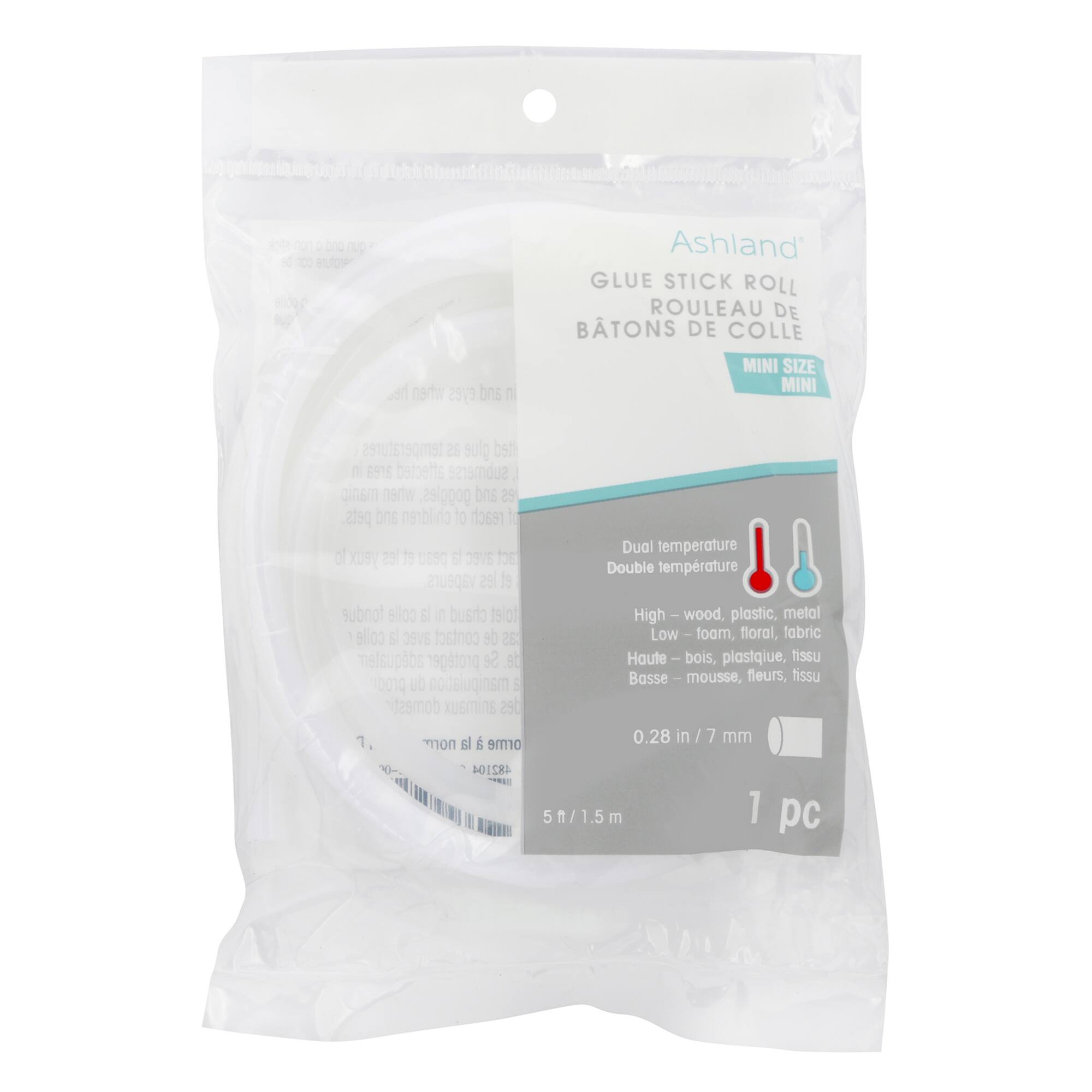 5ft. Mini Dual Temperature Glue Stick Roll by Ashland®